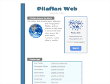 Tablet Screenshot of pilafian.com